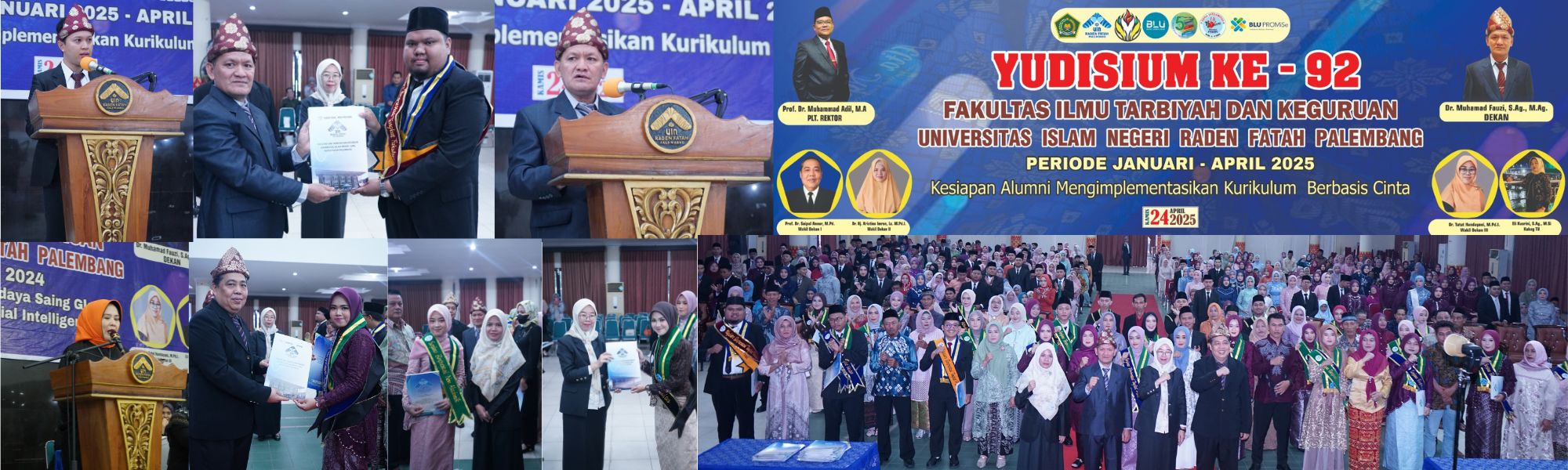 Yudisium ke-92 Fakultas Ilmu Tarbiyah dan Keguruan UIN Raden Fatah Palembang